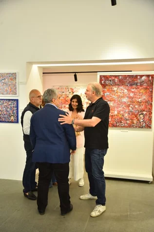 Refresh by Samir Tamari at Maya Art Space